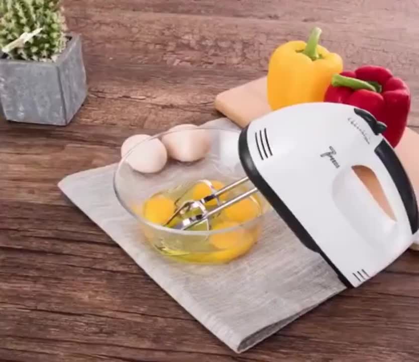 PHILIPS 7-Speed Electric Egg mixer Blender Multifunctional with 4 Egg Beaters Household Kitchen#mixer