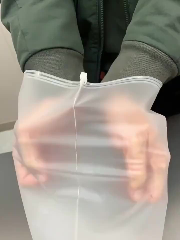 Your little helper in sorting storage will keep small items from messing around#Frosted Zipper Bag#Zipper bag plastic