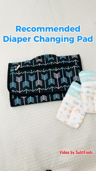 Gamit na gamit namin ni baby to. Dami ko ng nabili na changing pad, di nagtatagal. #fyp #diaper #viral #budol #sulit #bestfinds #fy #buyna #sale #free