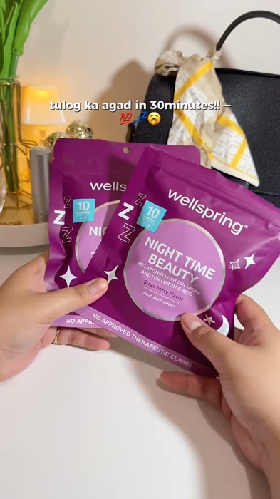 Best seller nighttime gummies✨#wellspring #gummies #nighttime #sleepy #gummy #FreeCoinsInShopeeVideo #MasMuraSaShopee #foryou