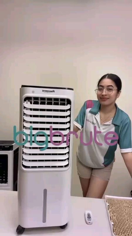 #FreeCoinsInShopeeVideo #KumitaHabangNagpoPost #PostToWinChallenge #AbrilLievableSummerSaya BIG BRUTE Air Cooler 12L Digital With Remote Heavy Duty