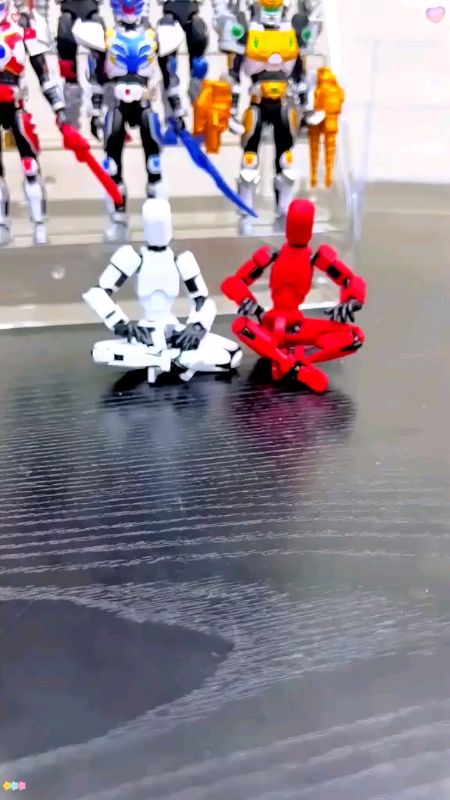 action figure multi jointed movable robot #FreeCoinsInShoppeeVideo #fyp #trending #recommended #checkout