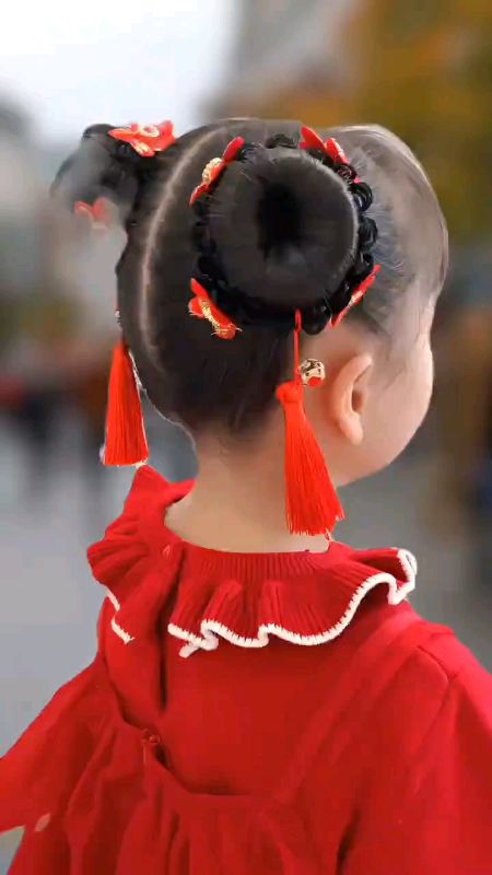 Lazy Hair Artifact Children Girl's Ball Head Tie Head Circle Headdress Hair Accessories#trending #MasMuraSaShopee #FreeCoinsInShopeeVideo