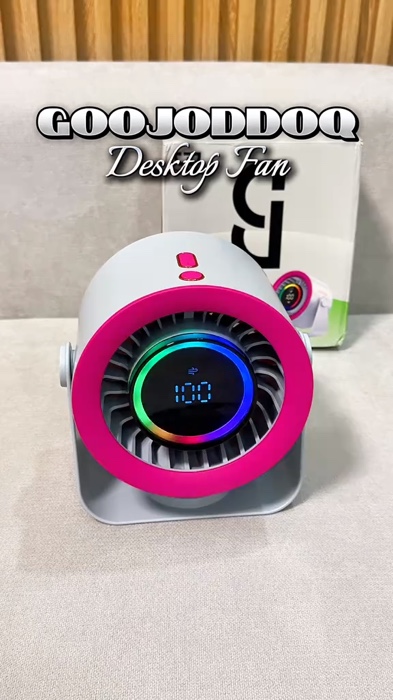 #goojodoq #silentdeskfan #desktopfan #highspeedfan #deskfan #wallfan #portabledeskfan #XtraChallenge #MasMuraSaShopee