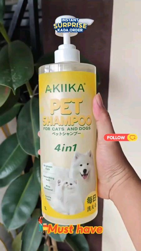 AKIIKA PET SHAMPOO #pets ##MasMuraSaShopee #FreeCoinsInShopeeVideo