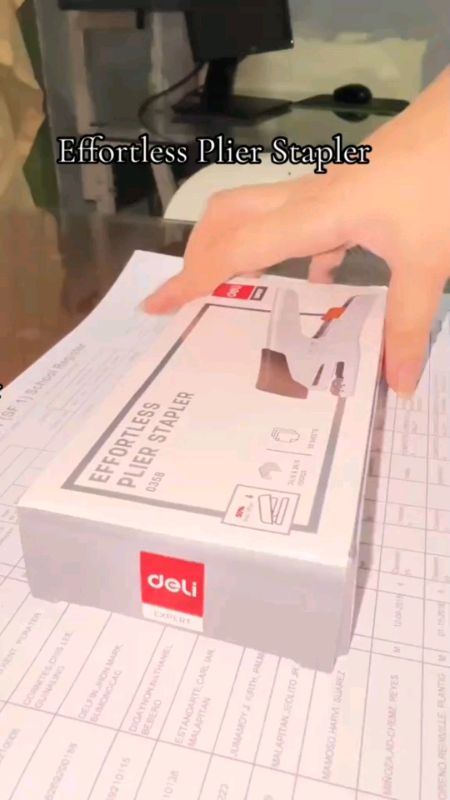 #deli #delieffortlessplierstapler  #plierstapler #stapler #plier #MasMuraSaShopee