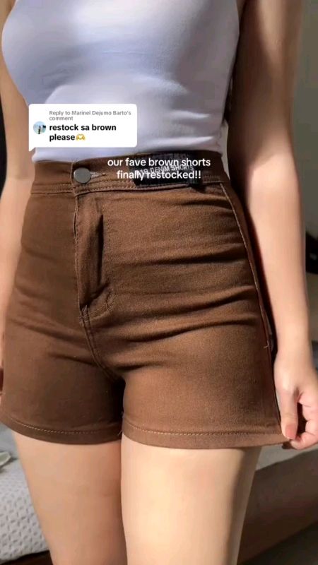 Korean fashion Jeans denim short! #shorts #shortforwomen #denimshort #strechablejeans #womenshort #short #maongshort #maong #maongshorts #freecoins