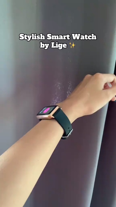 ￼LIGE Smart Watch Women Life Waterproof  #lige #smartwatch #waterproof #MasMuraSaShopee #FreeCoinsInShopeeVideo #shopeefind #shopeebudol#