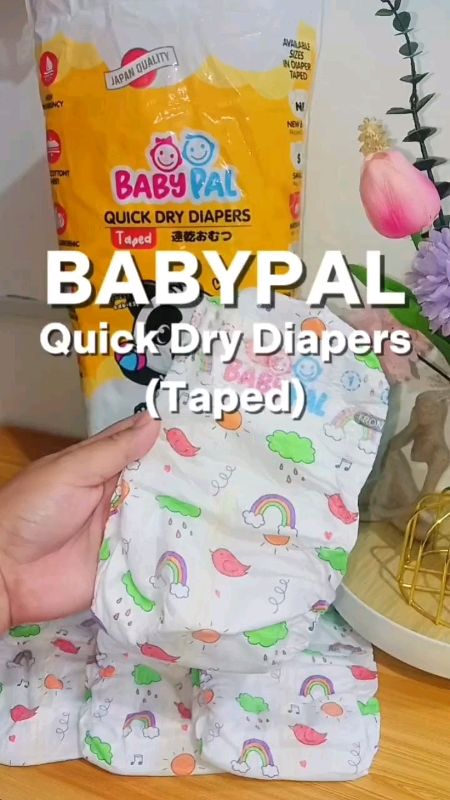 BabyPal Quick Dry Diaper ✨#MasMuraSaShopee #FreeCoinsInShopeeVideo #ShopeePHPaydaySale