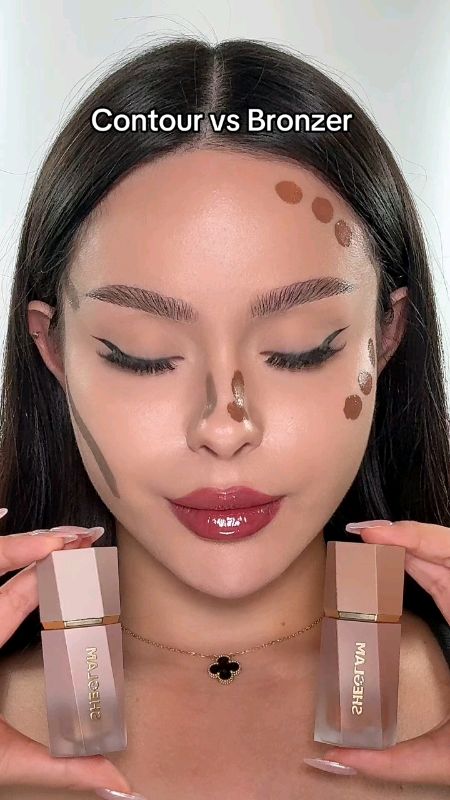 sheglam contour and bronzer 😍🤎 #sheglam #makeup #contour #bronzer #fyp #foryou #FreeCoinsInShopeeVideo #MasMuraSaShopee