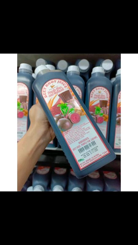 BEET ROOT JUICE with Mangosteen & Moringa 1 Liter