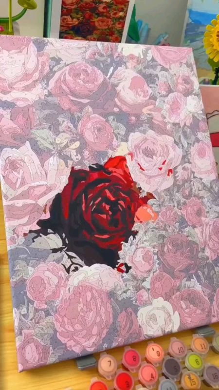 Painting by numbers#MASMURASASHOPEE #ShopeePHPaydaySale #FreeCoinsInShopeeVideo #MasMuraSaShopee