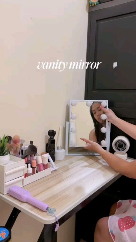 #LED Makeup Mirror Dressing Table Mirror#masmurasashopee #freecoinsvideo#juvyshopplz like and follow thank you