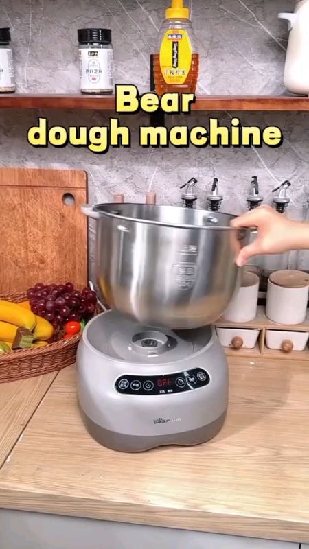 BEAR ELECTRIC STAND DOUGH MIXER #bear #doughmixer #doughmachine #doughmaker #baking #doughkneader #breadmaker #mixer #kitchenappliances #fyp