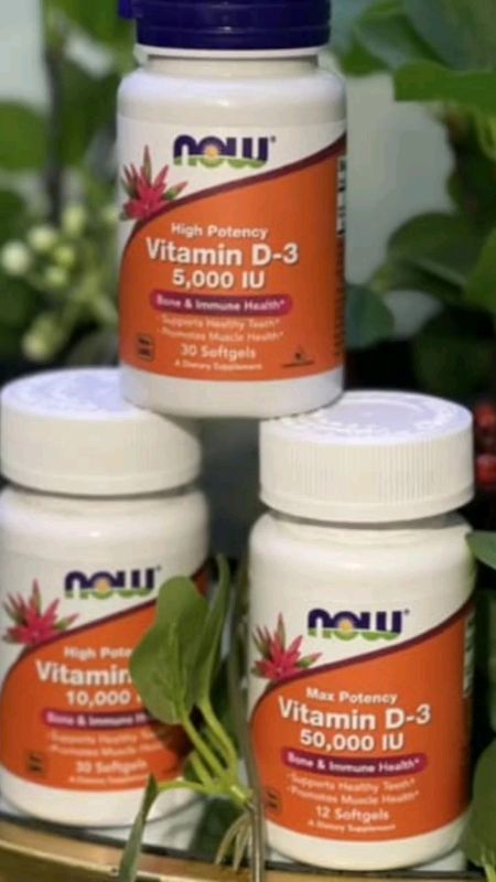 Now Vitamin D provides immune support. #highpotency