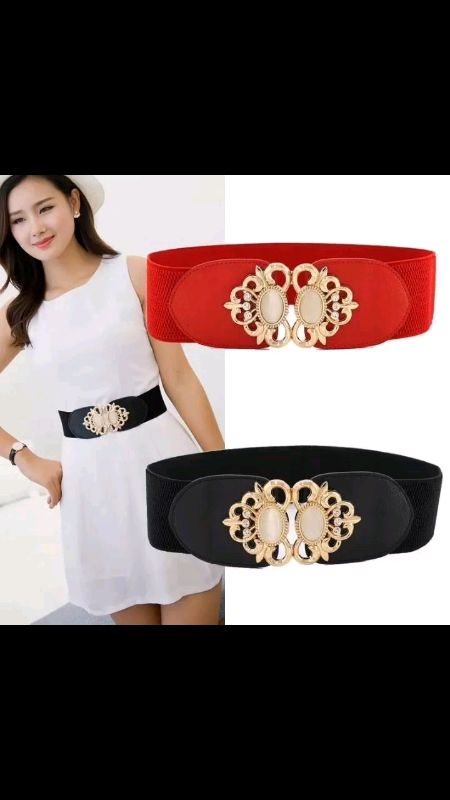 #Dress #Belt #for #Women #Elastic #Stretchable #Waistband #Women #Dress #Accessories #FreeCoinsInShopeeVedio