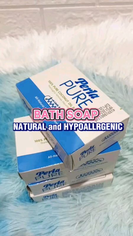 Perla Pure Bath Hypoallegernic  Soap Original Scent #PerlaPure #FreeCoinsInShopeeVideo