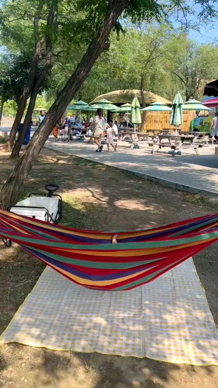 Portable  Hiking Hammock.  #portablehammock #outdoorneed #preferred #goodquality #recommended #ShopeeCommsXTRA #ShopeePH