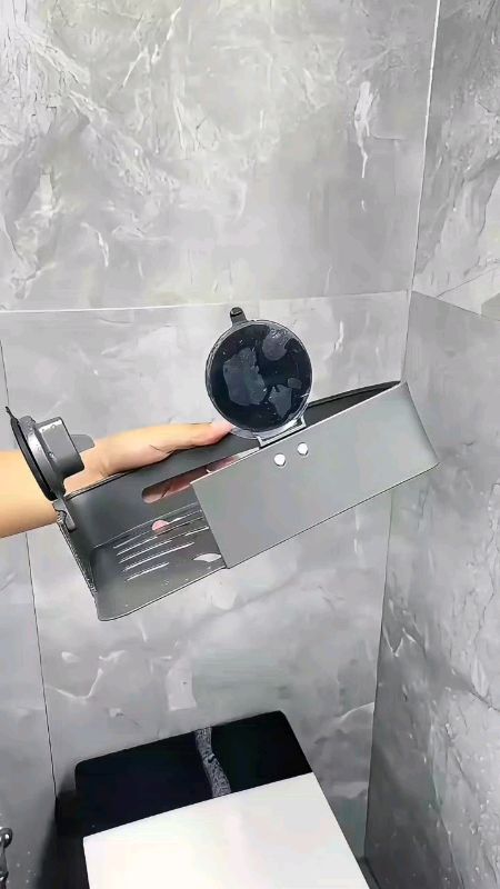 #ShopeePHPaydaySale Wall-mounted corner bathroom storage. #showerhack #homeorganization #bathroomstorage#fypシ#trending#FreeCoinsInShopeeVideo