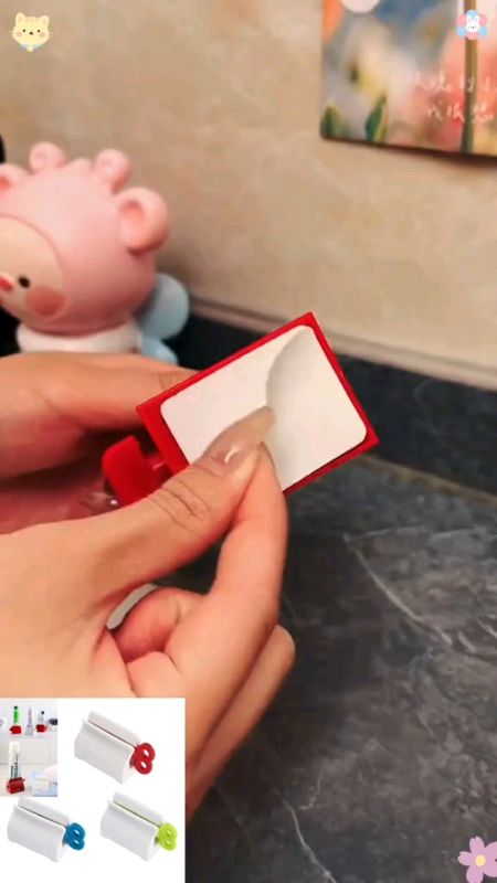#Manual toothpaste squeezer home  toothpaste Holder 🤎🤎🤎