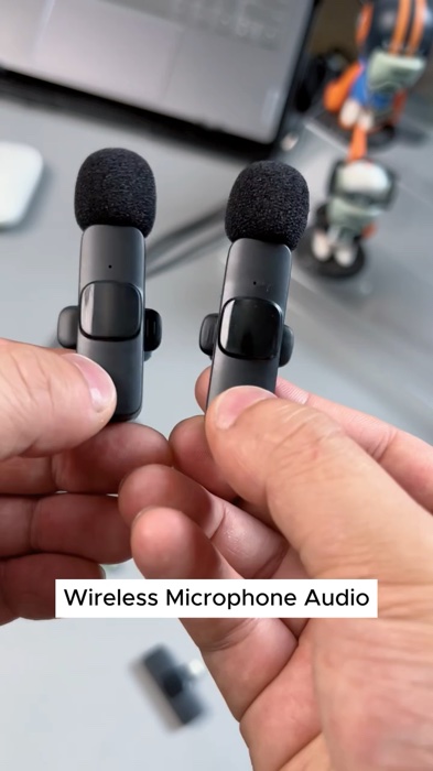Wire microphone #microphone #trend #vlogging