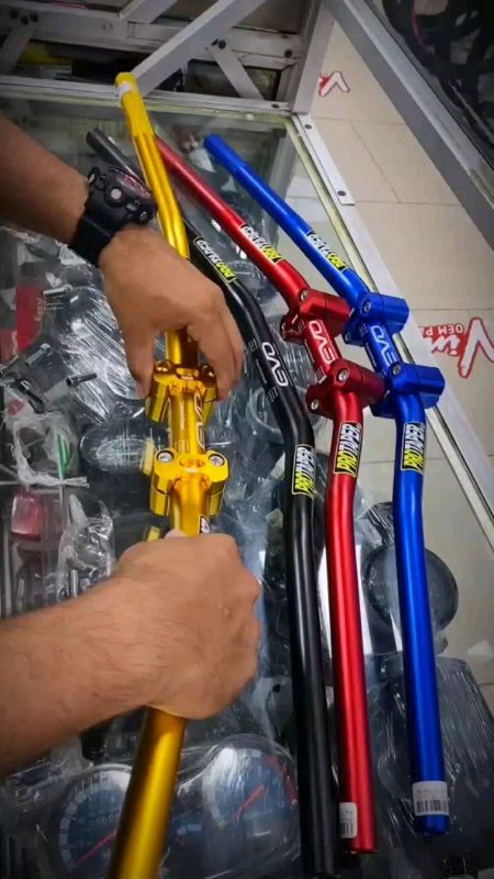 Universal Handle Bar Fat bar full CNC For motorcycle #handlebar #universal #motoraccessories #motorparts #buyme  #shopeefind #shopee #fyp #viral #