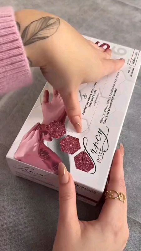 #stitch with birken_ #100PCS #Disposable #Vinyl #Nitrile #Blend #Gloves #homefinds #trending #fyp