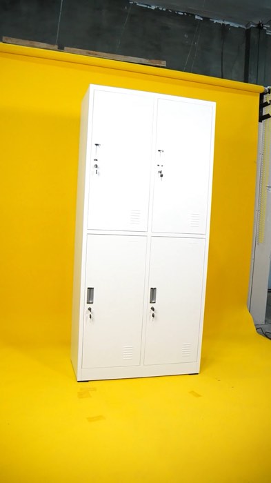 4-DOOR STEEL LOCKER 😍 #leapifysteel #lockers #steel #steellockers #wardrobe #furniture #modern