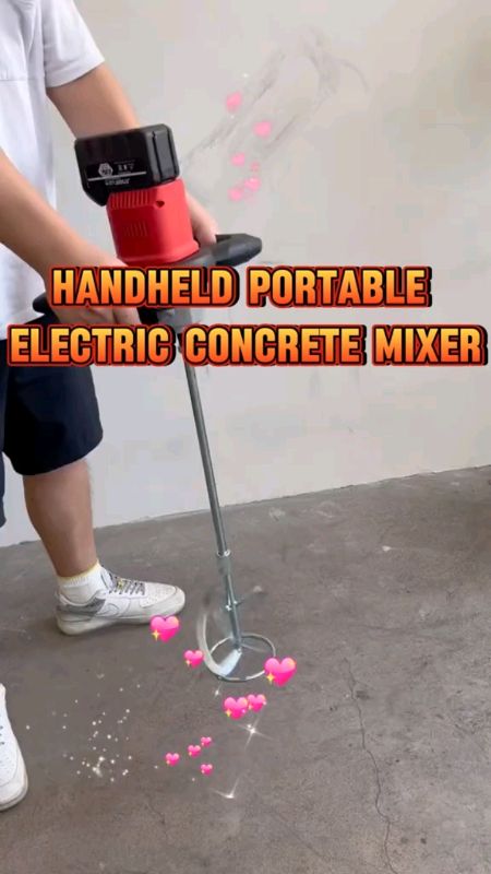 Multifunctional Electric Mixer Blender Cement Concrete Paint Mixing Sand ConstructioN#MasMuraSaSh0pee #freecoinsashopee