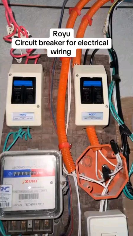 ROYU Safety Breaker - With Enclosure Box Case (Screw Type Terminal)#ROYUsafetybreaker