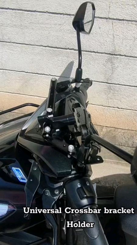 MOTORCYCLE UNIVERSAL CROSSBAR BRACKET Handle bar holder #fyp #crossbar #motor #viral #FreeCoinsInShopeeVideo #MasMuraSaShopee