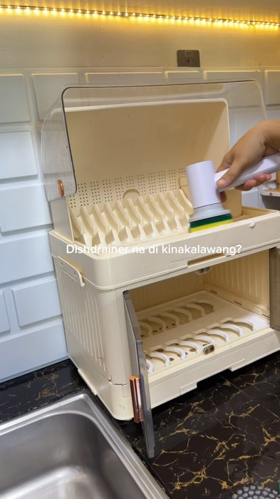 Di kinakalawang!😍#dishdrainer #plasticdishdrainer