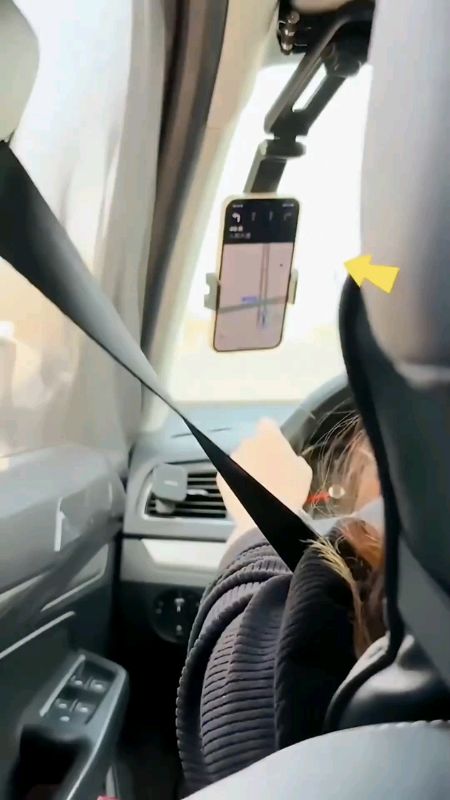 Car Clip Sun Visor Cell #phoneholder  For Car Universal Upgrade 1080° Multifunctional Stand Brack for ₱79.