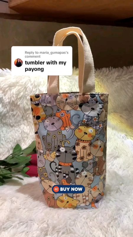 canvas water bag #FreeCoinsInShopeeVideo