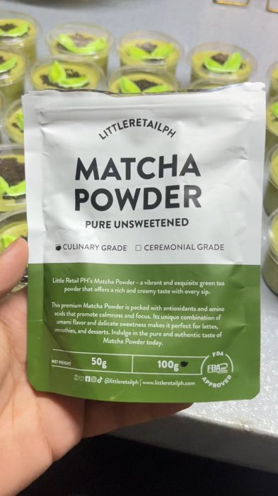 been using this for 8 months now for my graham float business! Masarap at hindi lasang mumurahin! kaya check out niyo na rin ☺️ #matchapowder