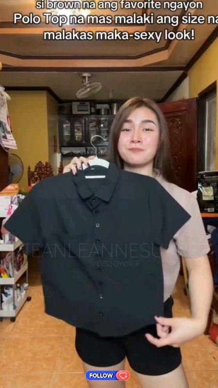 PLAIN POLO  #blouse #polo #shortsleeve #poloforwomen #casualwear #women #FreeCoinsInShopeeVideo #MasMuraSaShopee #ShopeePHPaydaySale #trending #viral
