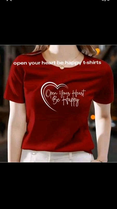 Be happy t shirt #masmurasashopee #freecoinsinshoppe