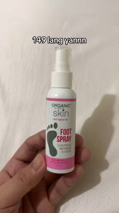 Foot spray #affiliatemarketing #HugotSaShopee #FreeCoinsInShopeeVideo #MasMuraSaShopee #dailyfindsitem #organicskin
