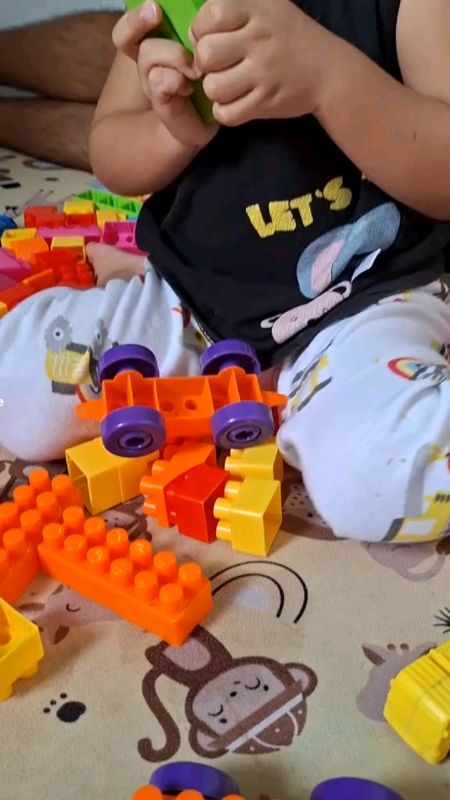 128/256/384Pcs Kids Building Block Toy DIY Intellectual Early Educational Children Creativity Puzzle #buildingblocktoy #childrenpuzzle #fyp