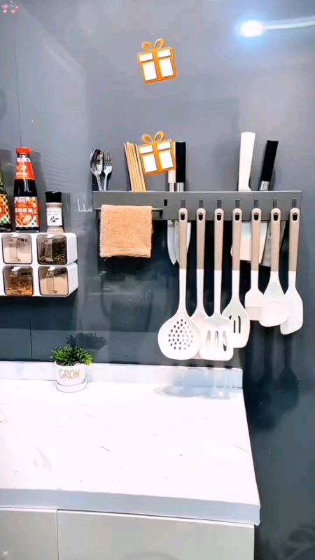 WALL MOUNTED KNIFE HOLDER #ShopeePHPaydaySale #FreeCoinsInShopeeVideo #MasMuraSaShopee #trend #viral #fyppage #fyp