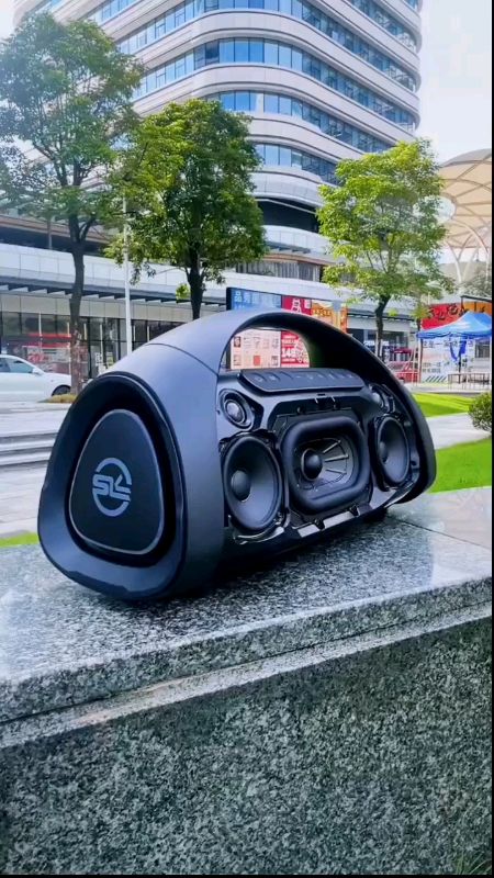 🧧Sodlk S1617Bluetooth speaker BT5.3 wireless connection heavy bass high-end design support microphone #MasMuraSaShopee #FreeCoinsInShopeeVideo