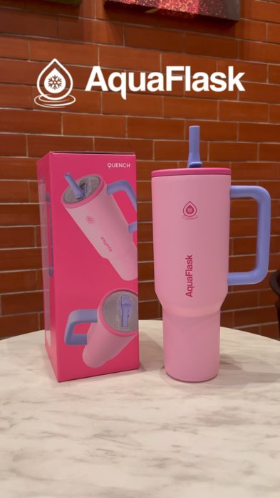 The new AquaFlask Quench is here — built for longer chill, sleeker style, and ultimate hydration. Grab yours now! #fyp #makeitviral #foryou #aquaflask