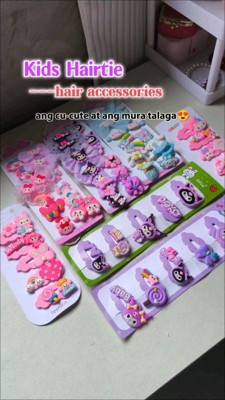 cute hair accessories #scrunchies #hairties #hairpin #hairclip #kidshairtie #hairaccessories