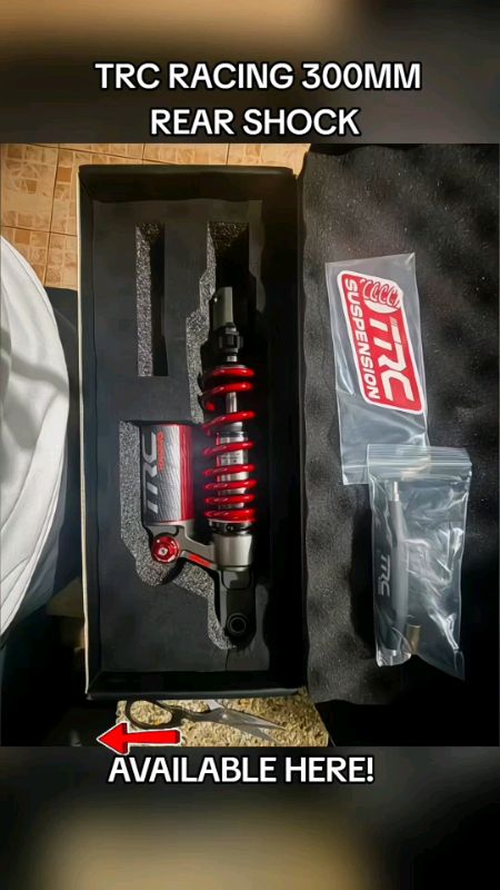 TRC RACING 300MM REAR SHOCK#Trcracing #trcracingrearshock #rearshockformio #rearshock #shockformio