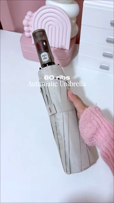 Wag na matakot gumamit 🤩 #umbrella #automaticumbrella #60ribsumbrella #payong #rainyseason #fyp #foryou #MasMuraSaShopee #FreeCoinsInShopeeVideo