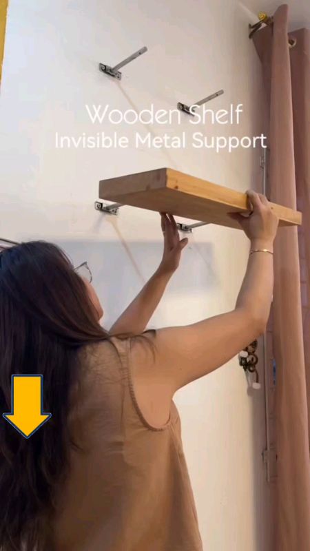 #hangingshelf #solidwoodshelf #wallmountedshelf #floatingshelf #WoodFloatingShelf