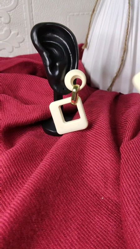 Geometric Earring #lightweight #classy #retro