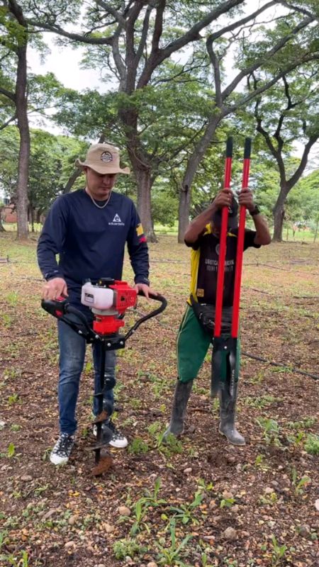 Check out Earth Ground Auger Drill Machine Engine 2 Stroke 4HP with FREE Drill Bits 200/150MM POST HOLE DIGGER #trending #sale #affiliate