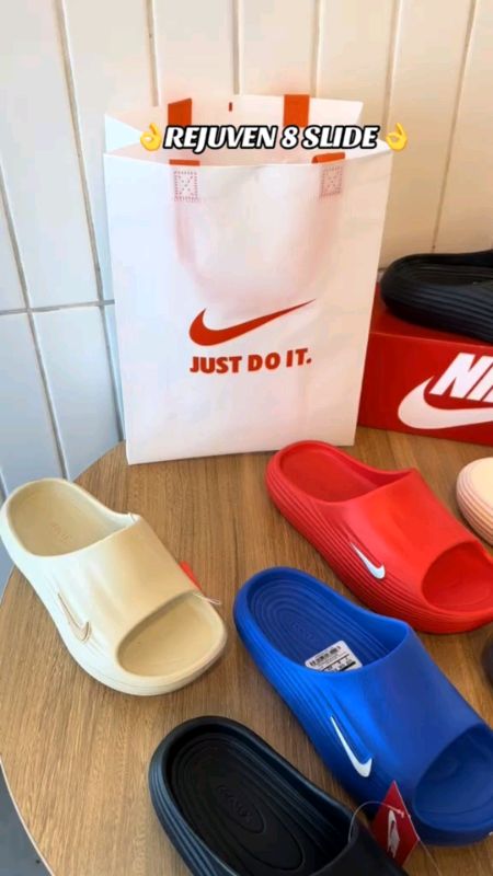 Reactx Rejuven8 Slides Unisex Men & Women High Quality Fasion Lifestyle #shopeefinds #MasMuraSaShopee #fyp #foryoupage #foryou #trending #viral