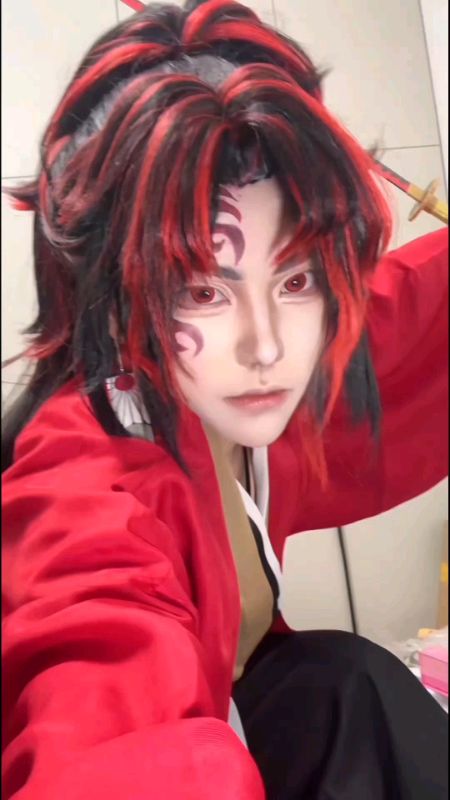 Check out Demon Slayer Cosplay Tsugikuni Yoriichi Cosplay Costume for Holloween party Kimetsu no yaiba Uniform #holloweencostume #demonslayer